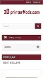 Mobile Screenshot of 3dprintermods.com